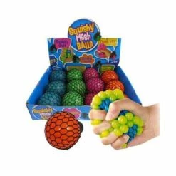 Misc Squishy Mesh Ball Assorted Colours