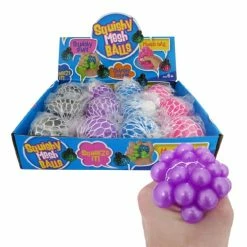 Misc Squishy Mesh Metallic Ball