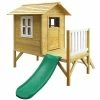 Lifespan Kids Wallaby 2 Cubby House With Green Slide -Cheap Kids Toys & Games Store Wallaby 2 Cubby House with Green Slide 01