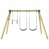 Lifespan Kids Wesley Double Swing With Trapeze