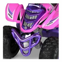 Yamaha 12 Volt Electric Raptor Quad Bike ATV Pink And Purple -Cheap Kids Toys & Games Store Yamaha 12 Volt Electric Raptor Quad ATV Pink and Purple 3