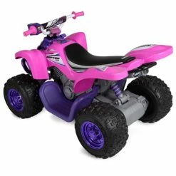 Yamaha 12 Volt Electric Raptor Quad Bike ATV Pink And Purple -Cheap Kids Toys & Games Store Yamaha 12 Volt Electric Raptor Quad ATV Pink and Purple 4