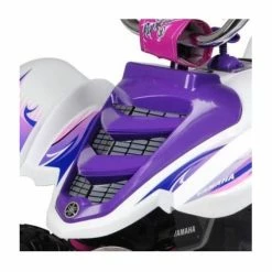 Yamaha 12 Volt Electric Raptor Quad Bike ATV White And Pink -Cheap Kids Toys & Games Store Yamaha 12 Volt Electric Raptor Quad ATV White and Pink 4