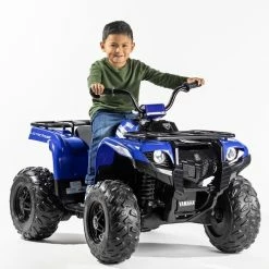 Yamaha Grizzly 24 Volt Electric Quad Bike Blue -Cheap Kids Toys & Games Store Yamaha Grizzly 24 Volt Electric Quad Bike Blue 5