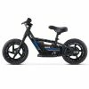 Zippi Electric Zippi Rippa 12″ Kids Balance Electric Bike Black With Blue Sticker Set