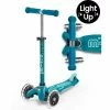 Micro Mini Deluxe Led Scooter Aqua